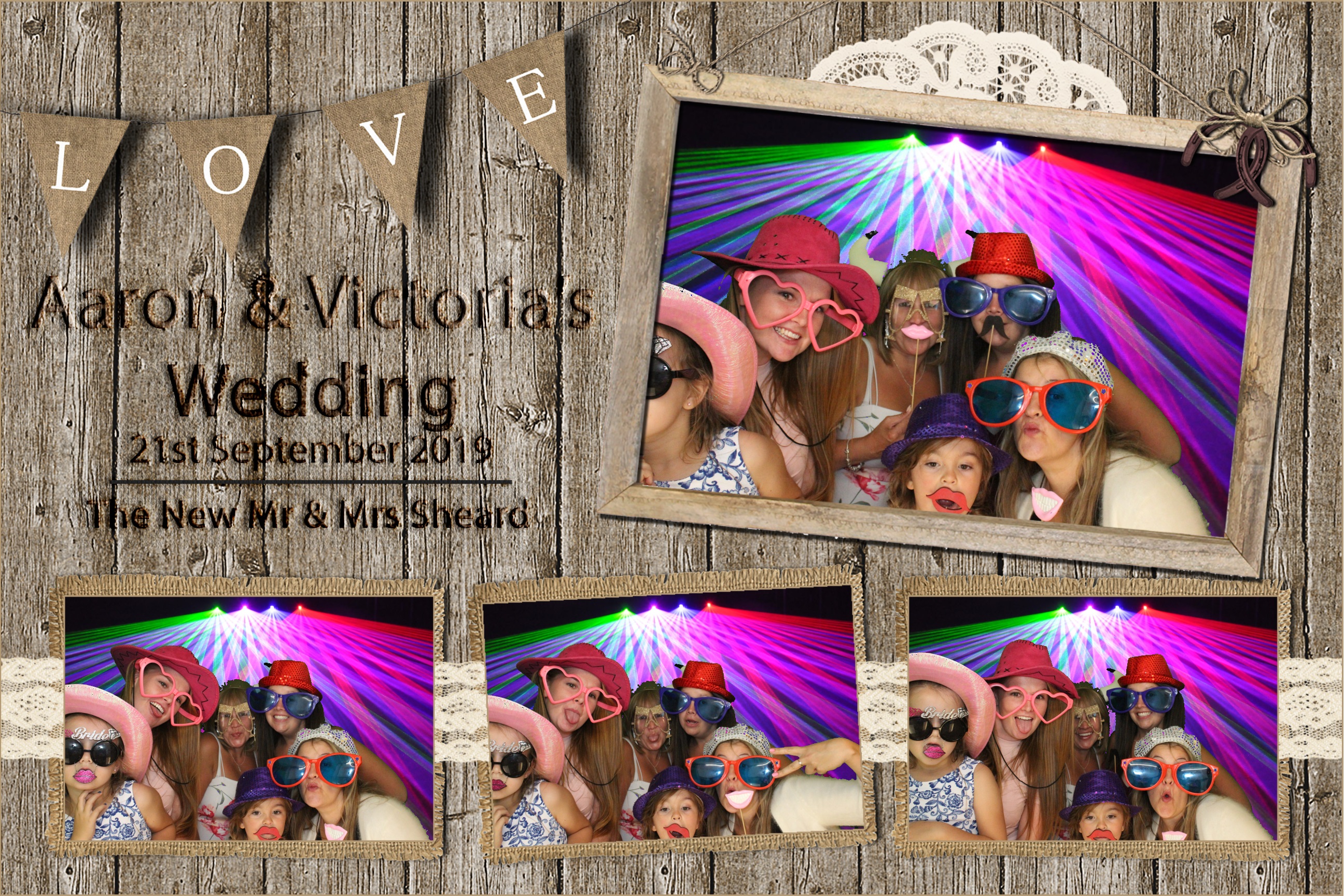 Aaron & Victoria's Wedding  | View more photos from the event at images.mobile-photo-booth.com/u/MobilePhotoBoothUK/Aaron-Victorias-Wedding